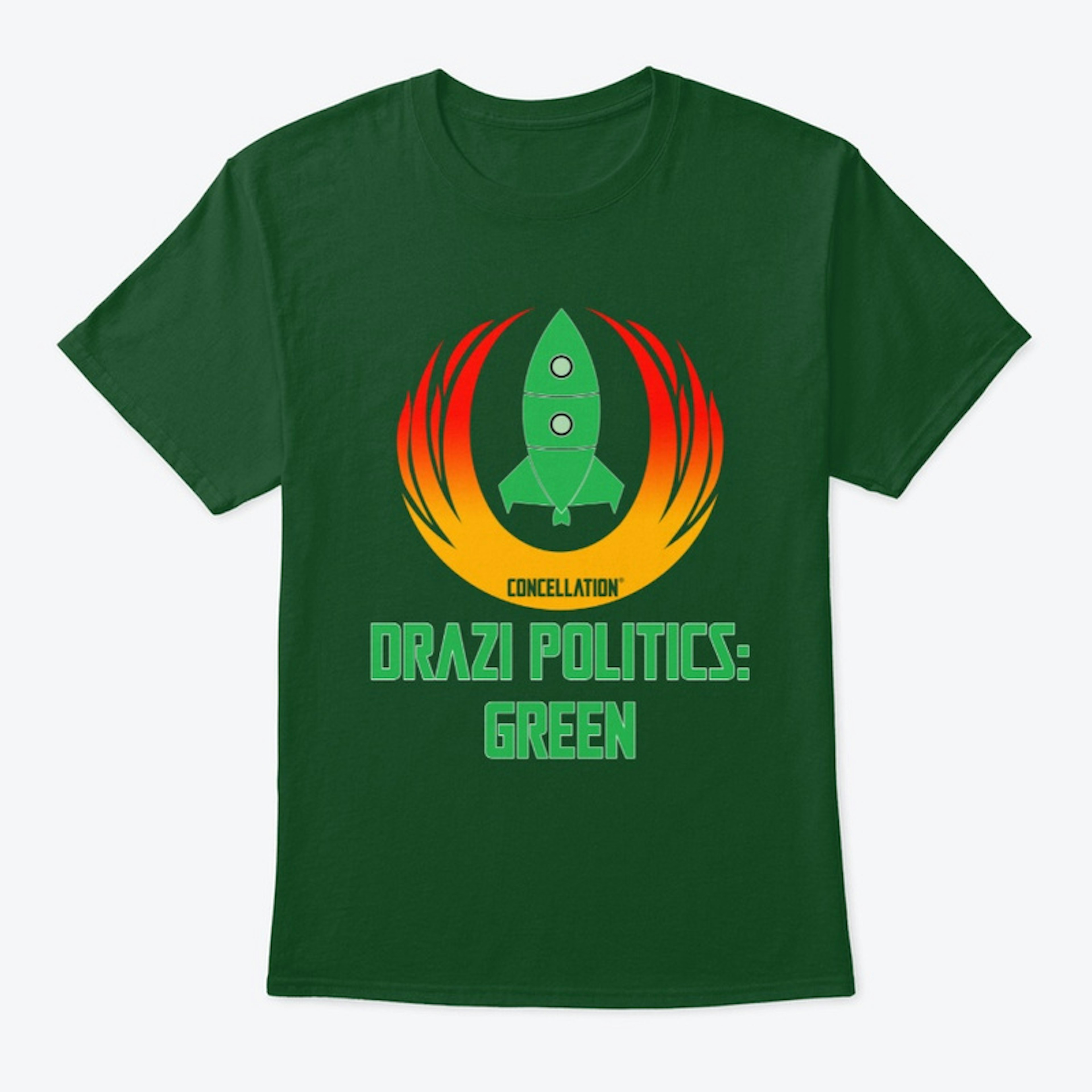 Drazi Politics: Green (2021 Logo)